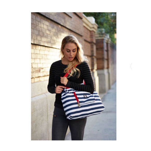 Love Tuttle Beachy Bag Stash Straps Blue/White - Picture 2 of 8